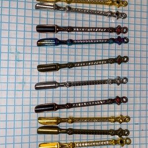 Colorful Metal Spoon Keychains/Pendants 10